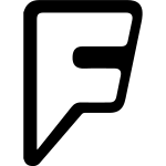Social Foursqare SVG Icon